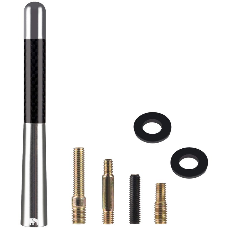 ONE250 Antenna, Compatible with Dodge RAM (1500, 2500, 3500), Grand Caravan, Sprinter, Neon, Stratus (Silver) - Image 5